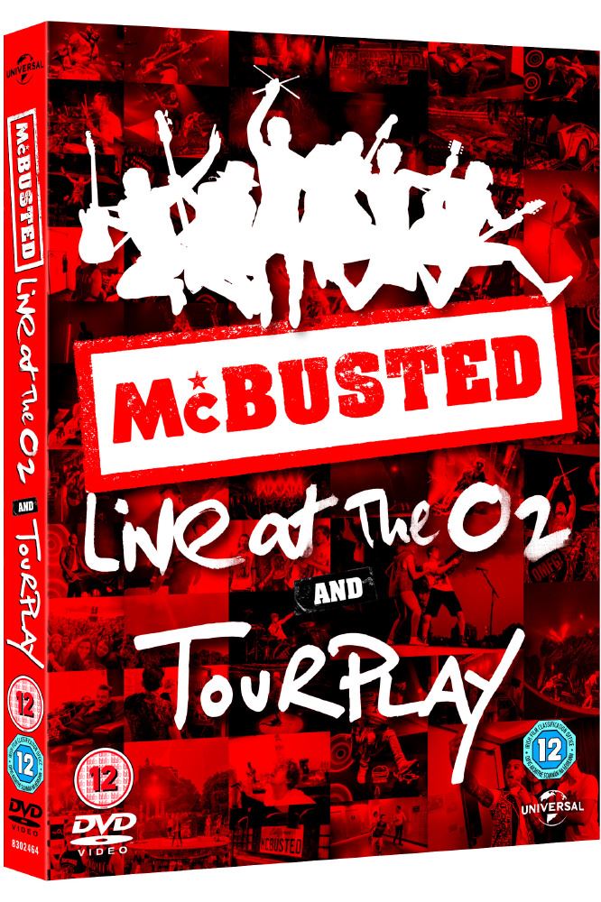 McBUSTED LIVE AT THE O2 & TOURPLAY DVD