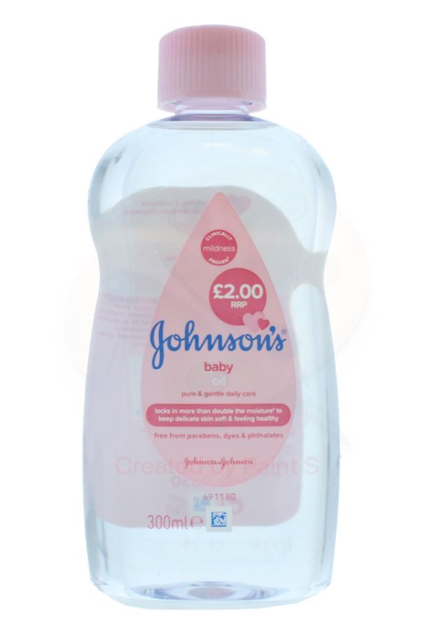 300ML JOHNSONS  BABY OIL