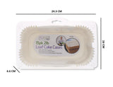 15 PC 2LB LOAF CAKE CASES