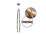 GLASS PEARL CHIPS 35.5CM STRAND OYSTER