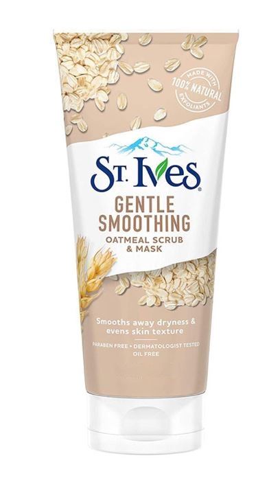150ML ST IVES GENTLE SMOOTHING OATMEAL SCRUB & MASK
