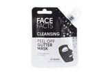 FACE CLEANSING PEEL OFF GLITTER MASK BLACK