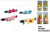 PET BUDDIES KNITTED BOW COLLAR APPROX. 32CM X 1CM