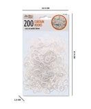 200 PK DECORAIL CURTAIN HOOKS