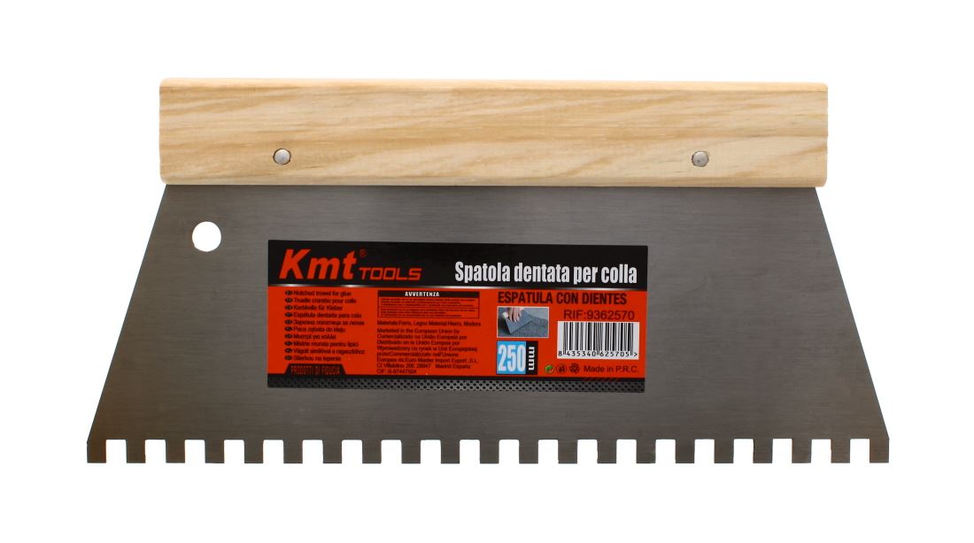 250MM NOTCHED TROWEL