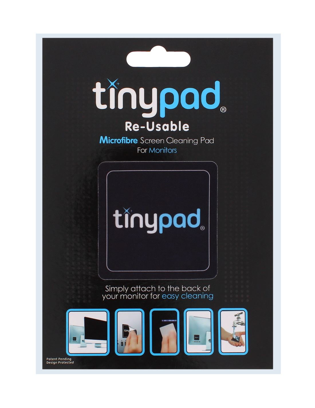 RE-USABLE MICROFIBRE SCREEN CLEANING PAD L