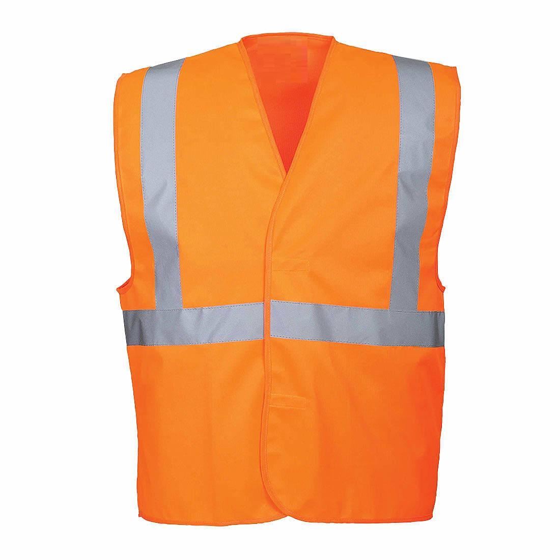 PRAYBOURNE PULSAR ORANGE VEST 2XL