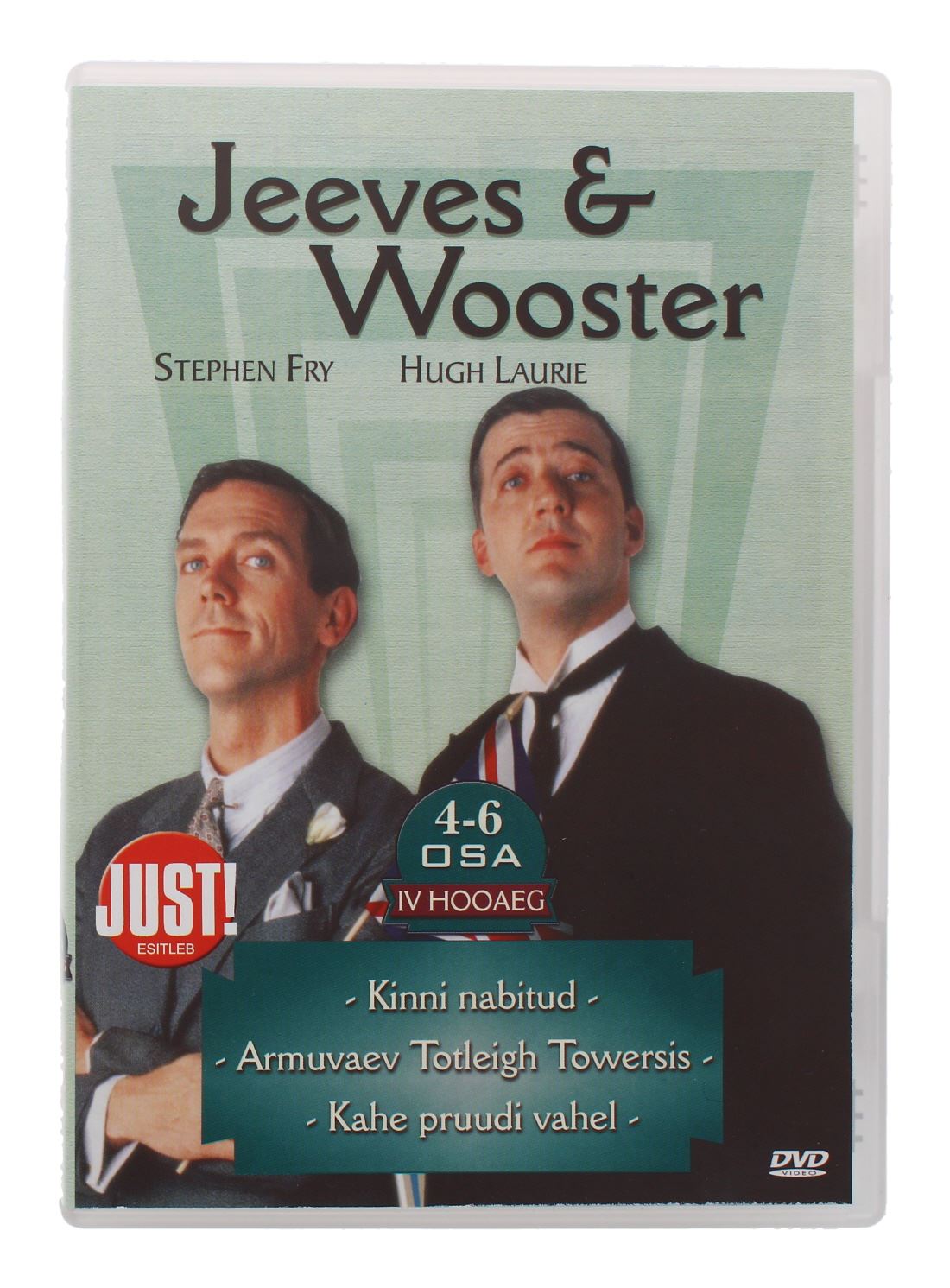 JEEVES & WOOSTER DVD - LANGUAGE ESTONIA