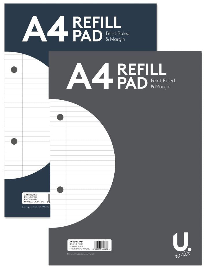 A4 ASSORTED REFILL WRITING PAD