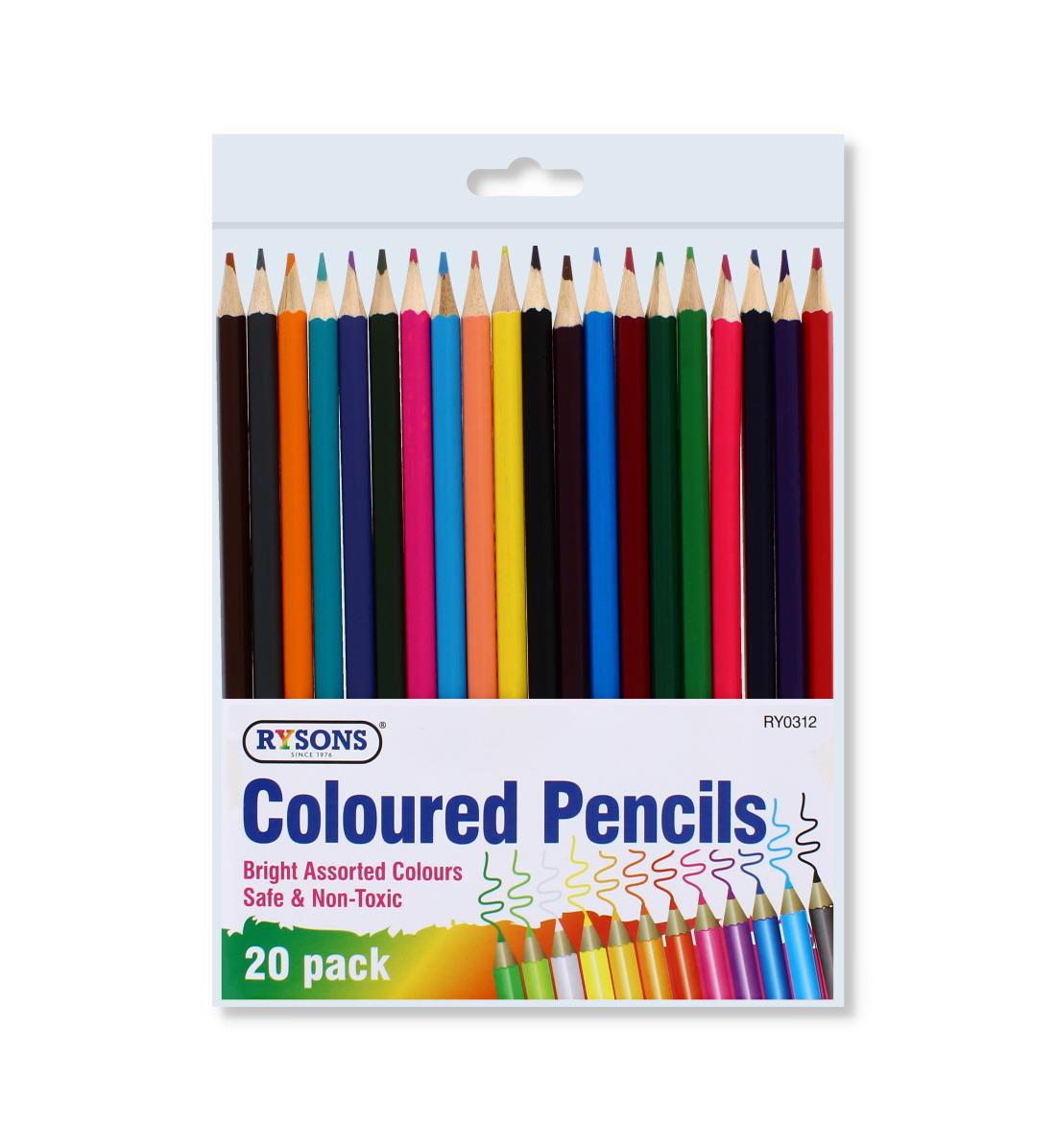 20PK COLOURED PENCILS