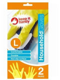 2PAIR LARGE HOUSEHOLD GLOVES