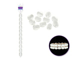GLASS BEADS 12.7 CM STRAND