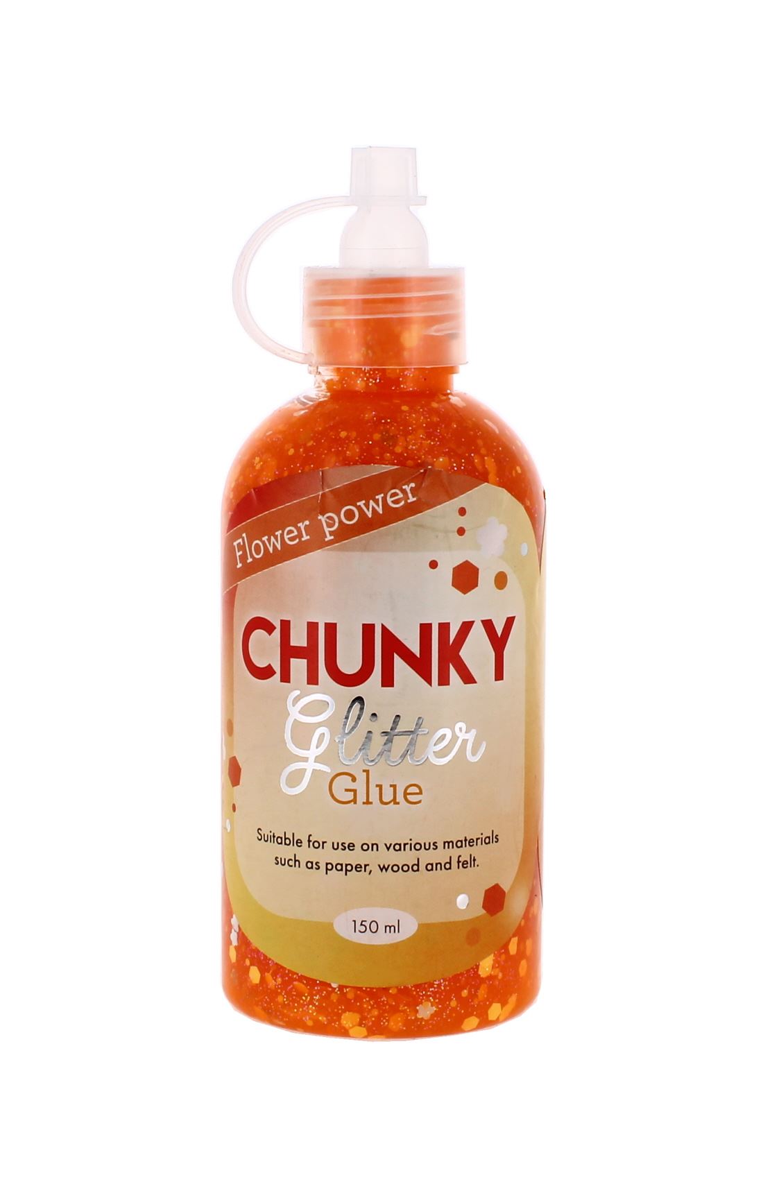 ASSORTED GLITTER GLUE 150ML