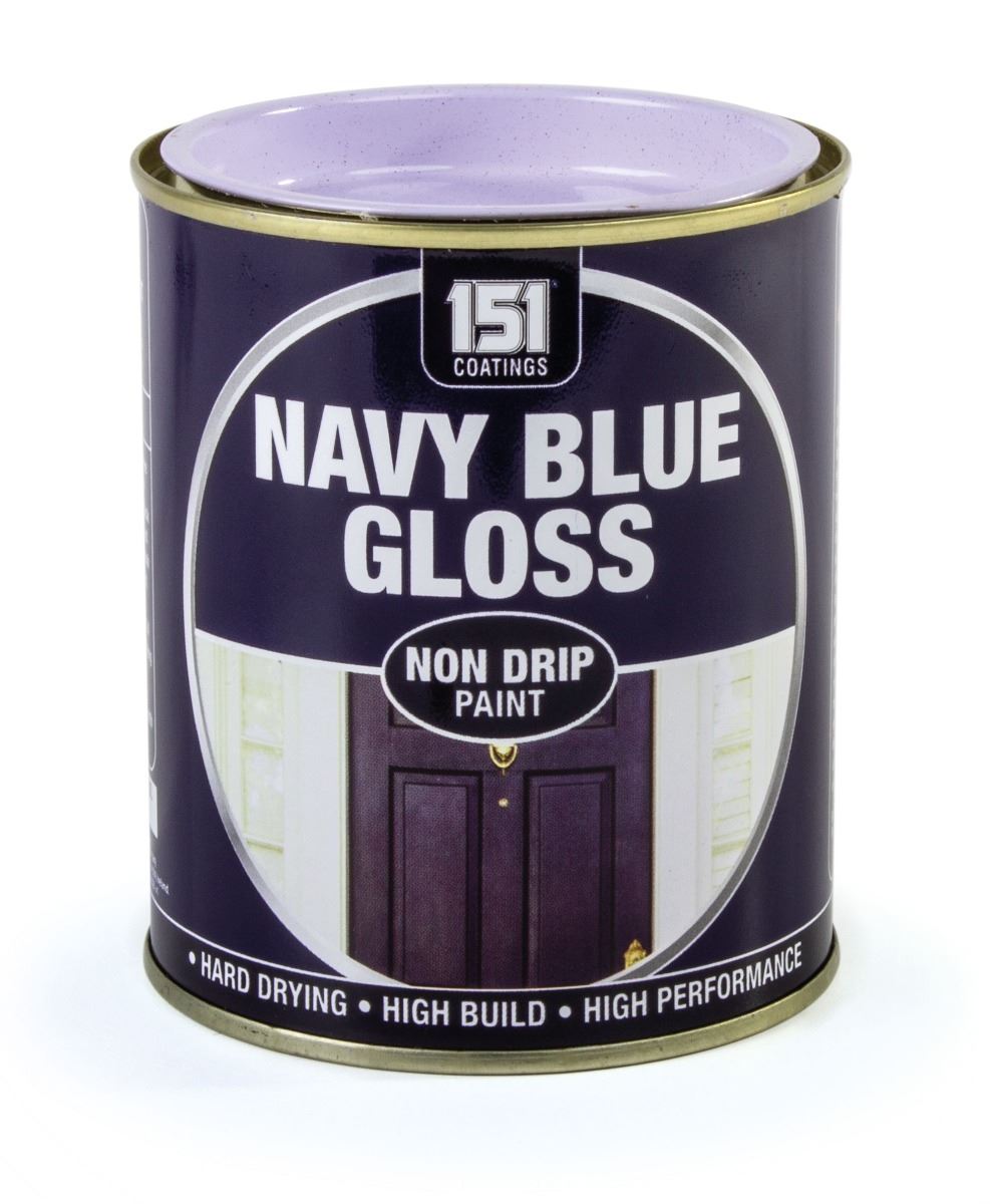 151 NAVY BLUE GLOSS NON DRIP PAINT 300ML
