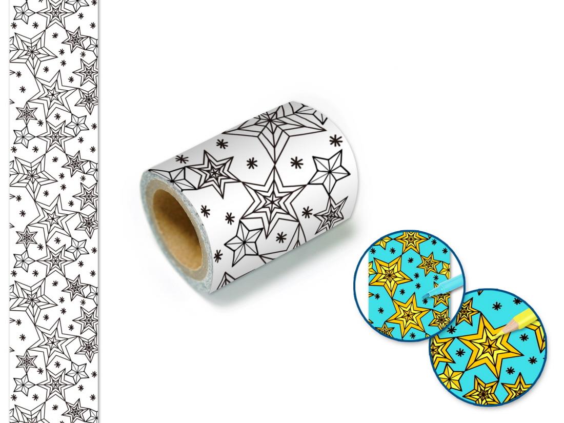 ART THERAPY WASHI TAPE STARS