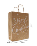 PAPER GIFT BAG MERRY XMAS