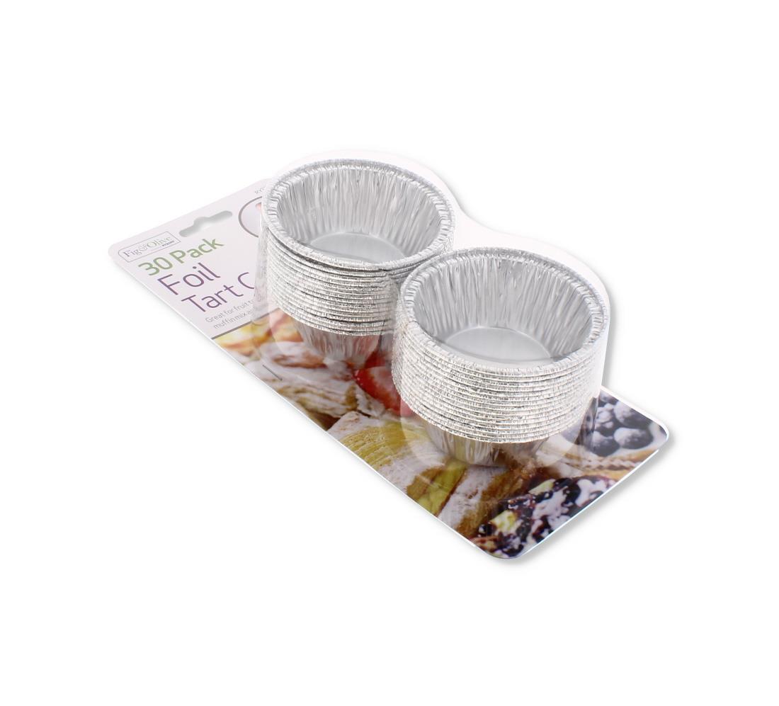 30PK FOIL TART CASES