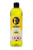 DR.J'S JUST 4 DOGS LEMON DRIZZLE SHAMPOO WITH ODOUR CONTROL 500ML