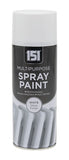 400ML SPRAY PAINT W/ GLOSS FINISH - WHITE