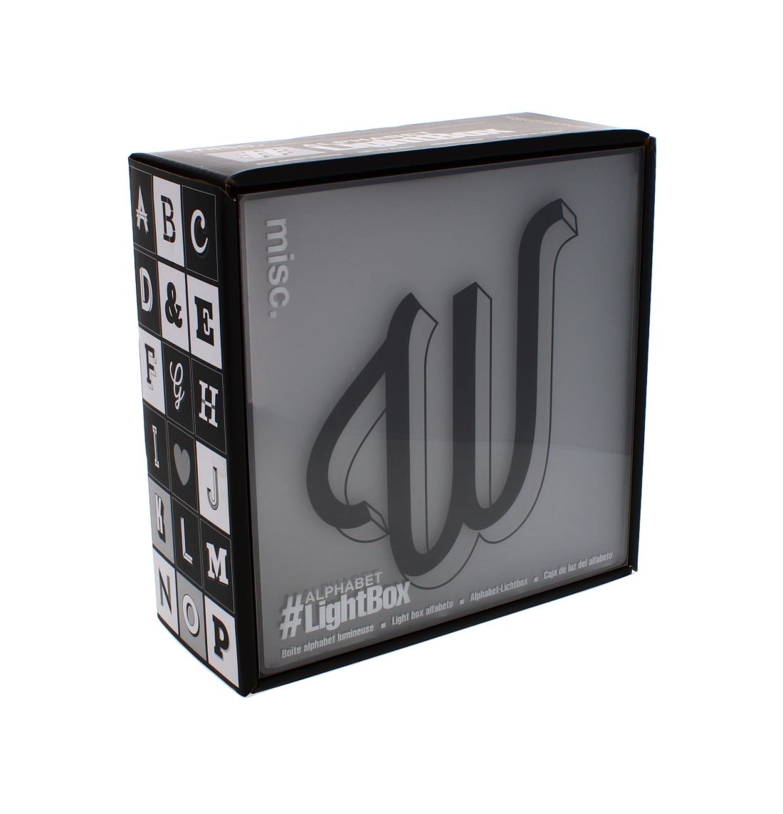 ALPHABET LIGHT UP BOX W
