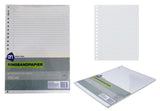A4 PUNCHED REFILL LOOSE WRITING PAPER
