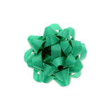 GREEN MATT SHINE GIFT BOW 6.3CM