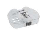 SUCTION SOAP DISH CLEAR