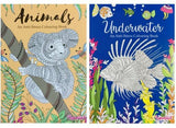 ANIMALS & UNDERWATER ANTI-STRESS COLOURING BOOK 24