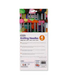 4 PAIR KNITTING NEEDLES