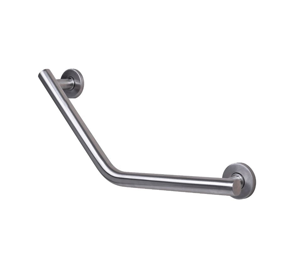 QUALITY STAINLESS STEEL ANGLED GRAB BAR