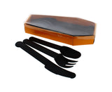 12 PC CUTLERY SET IN COFFIN BOX