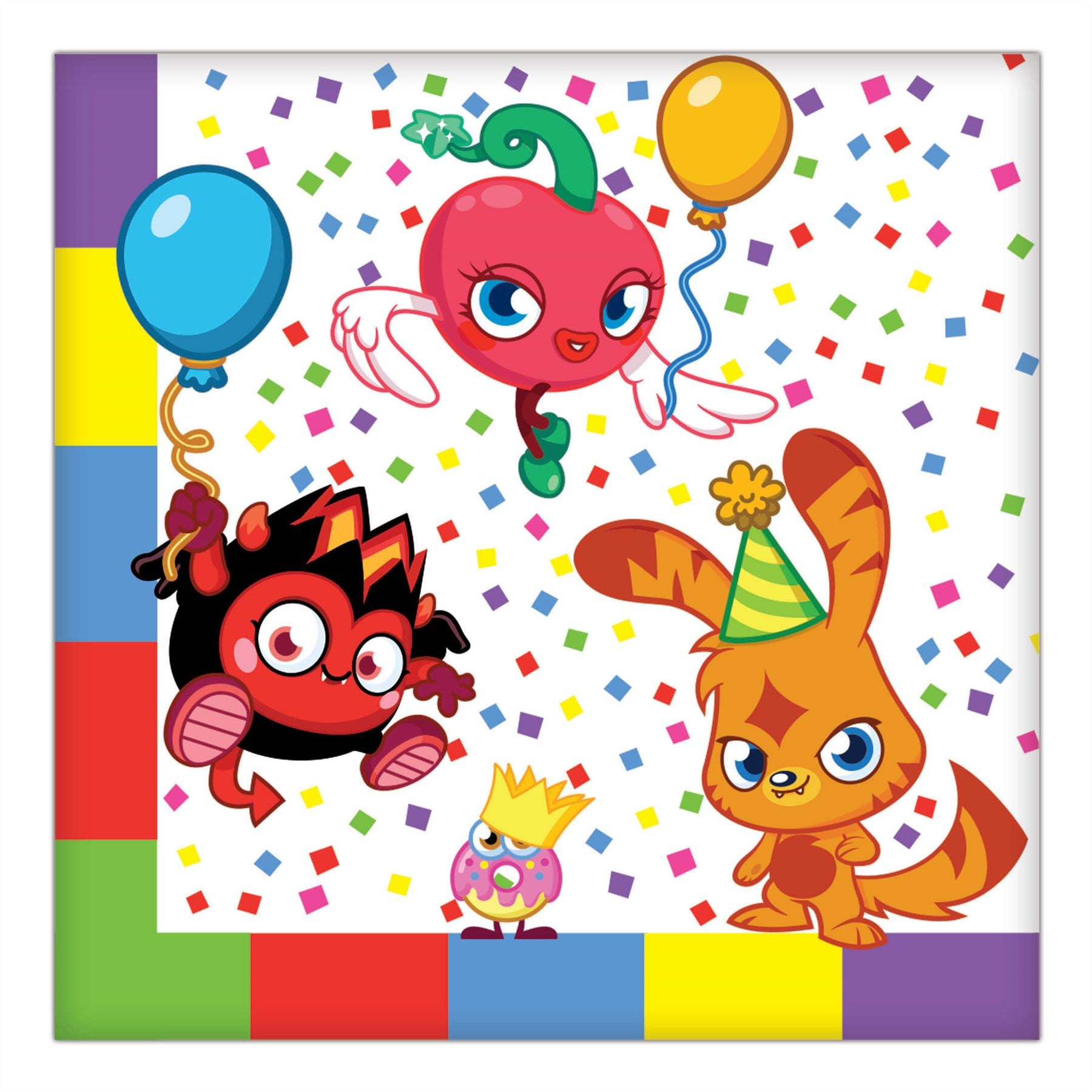 MOSHI MONSTERS-16 NAPKINS