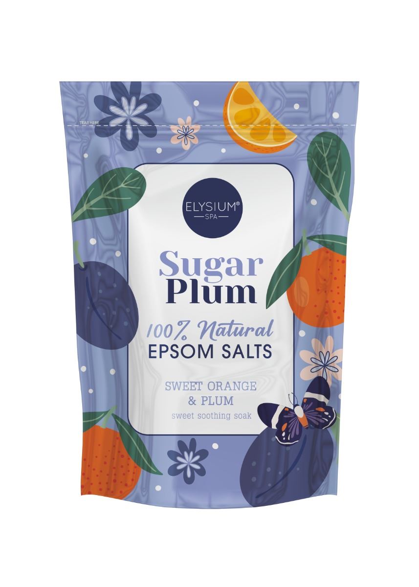 SPA 450G BATH SALTS - SWEET ORANGE & PLUM