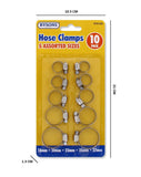 10PC HOSE CLAMP SET