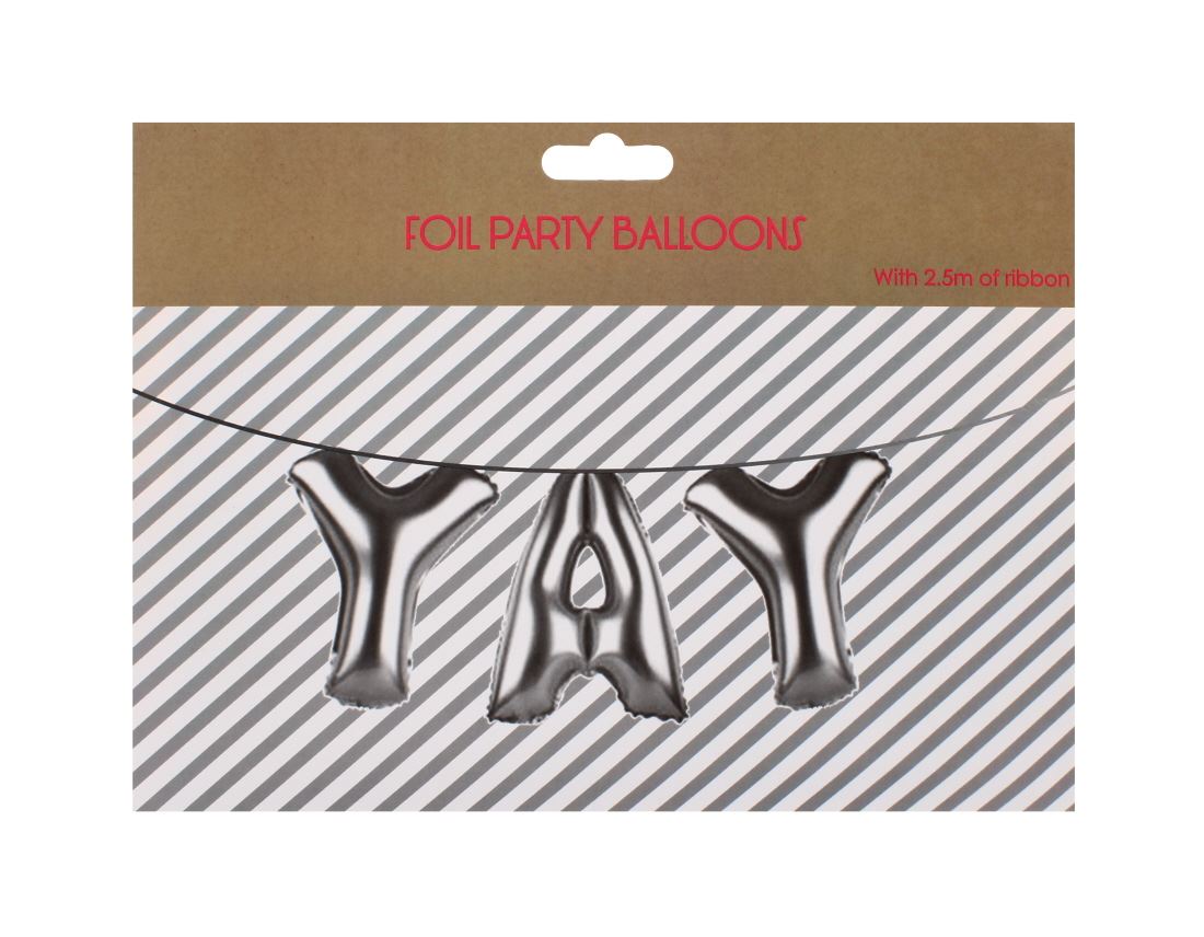 PARTY FOIL BALLOON (YAY)