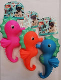 PET TOUCH DOG SQUEAKY SEA HORSE TOY 21CM X 12CM