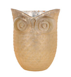 12CM OWL DESIGN GLASS JAR