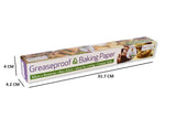 GREASEPROOF & BAKING PAPER 30CM X 8M