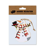 ASSORTED XMAS WOODEN HANG DECOR