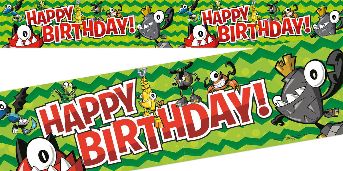 MIXELS FOIL BANNER