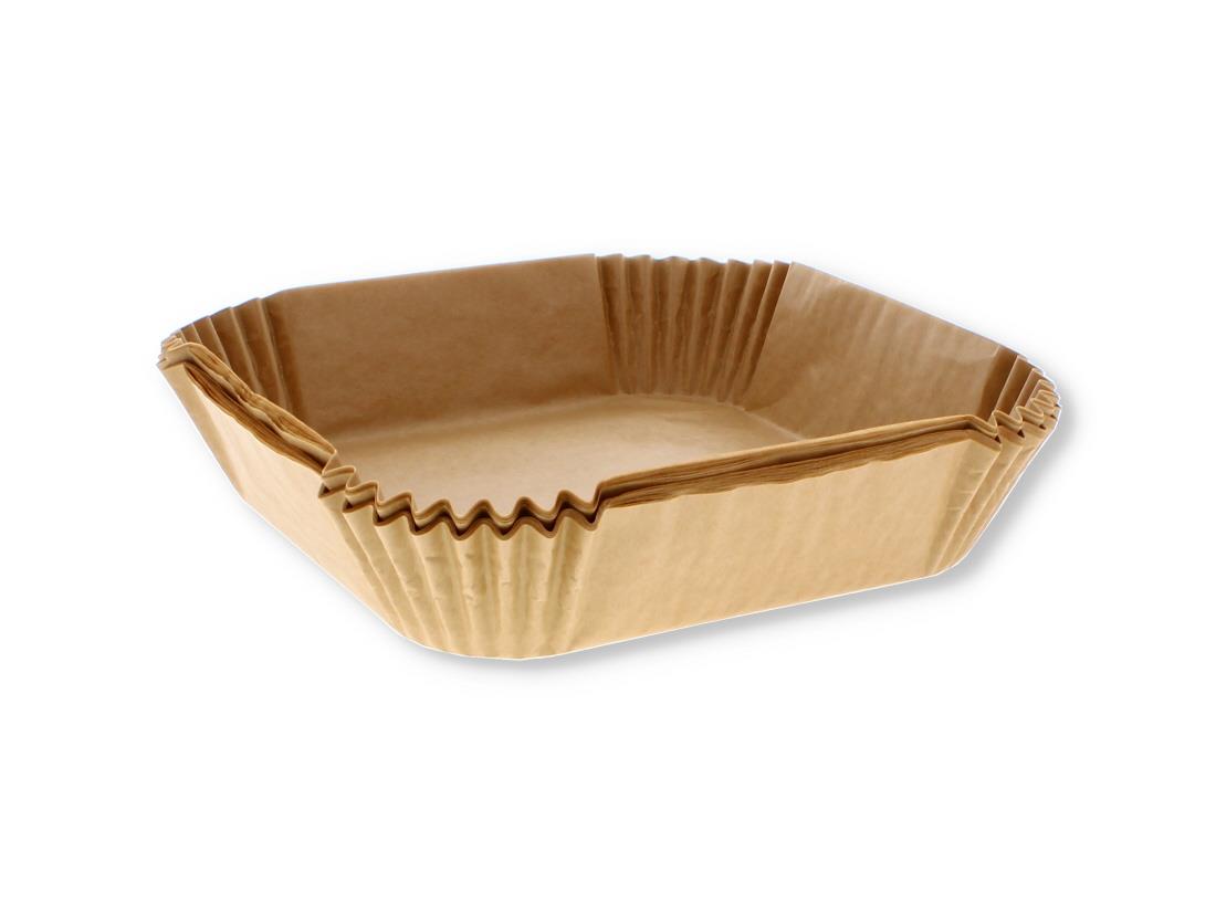 30PK SQUARE AIR FRYER LINERS 16 x 16 x 4.5 CM