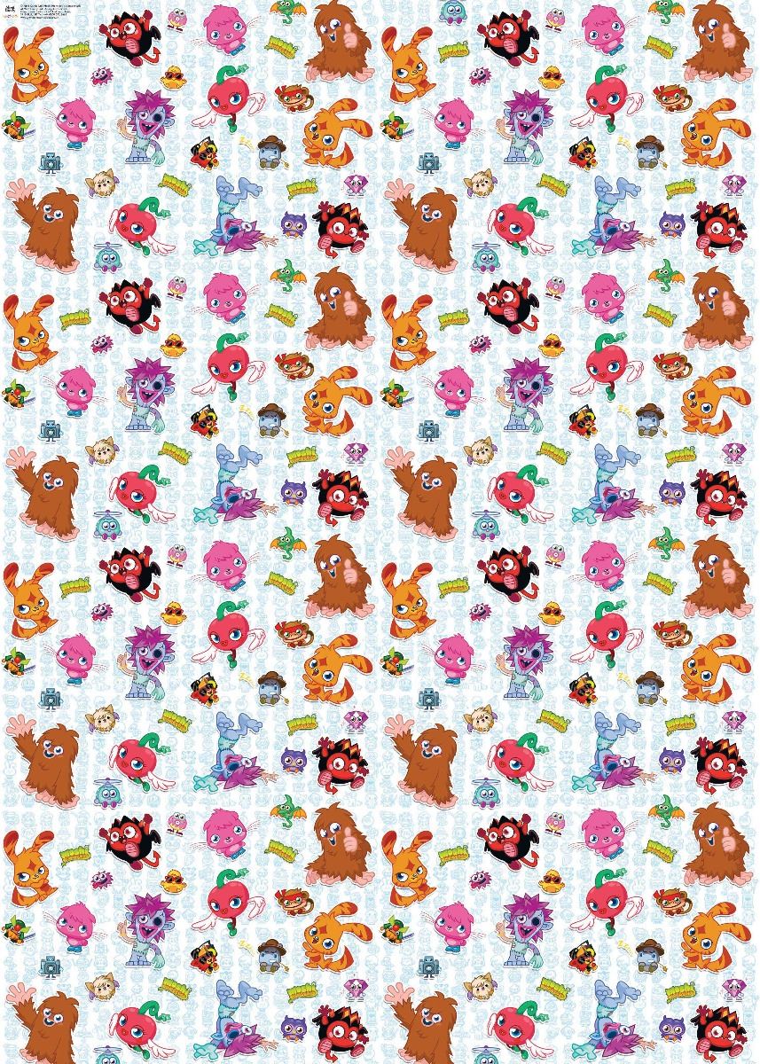 2M MOSHI MONSTERS GIFT ROLL WRAP