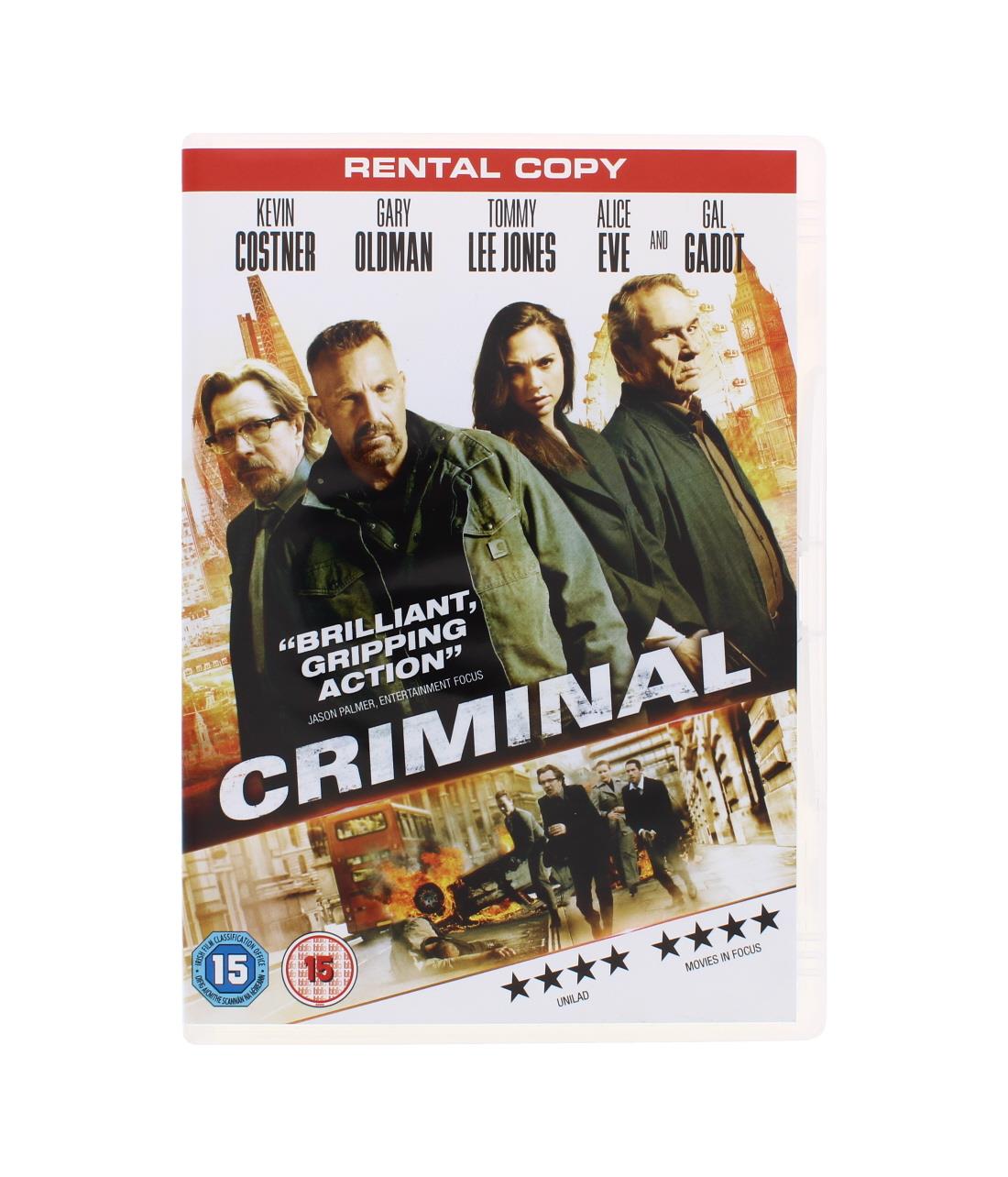 CRIMINAL DVD
