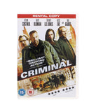 CRIMINAL DVD