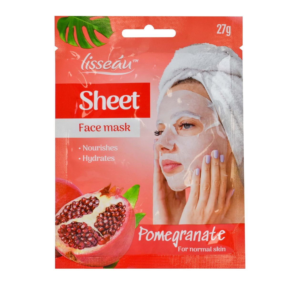 POMEGRANATE FACE SHEET MASK