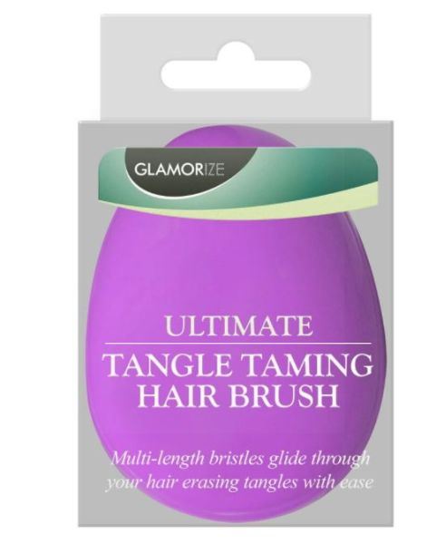 TANGLE TAMING HAIR BRUSH W/ MULTI LENGTH BRISTLES