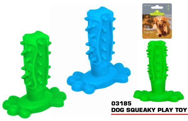 PET BUDDIES DOG SQUEAKY PLAY TOY APPROX. 14CM X 12CM