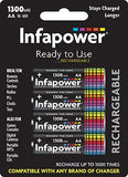 Infapower AA 1300mAh (4) Ni-Mh