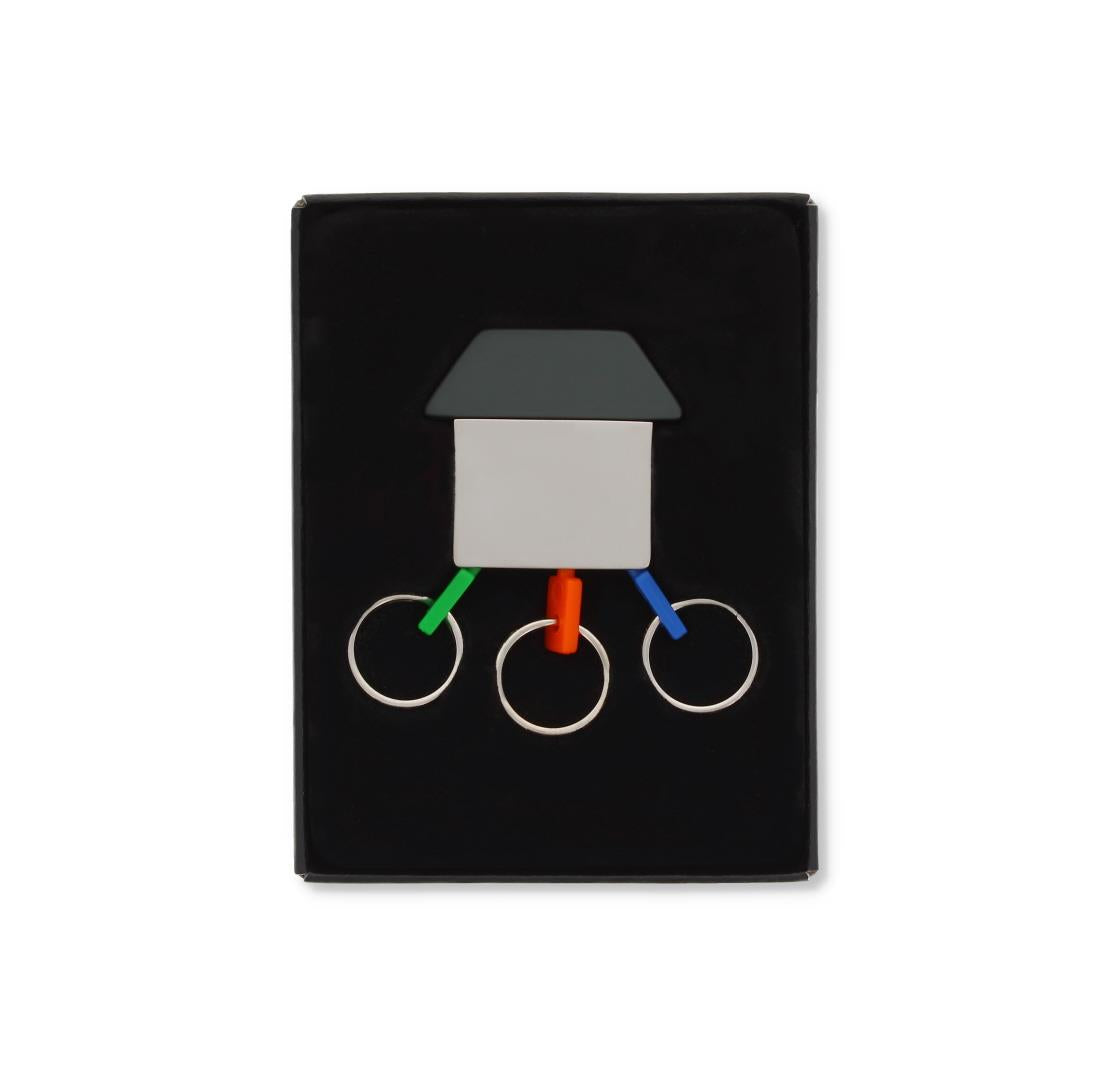 HOUSE SHAPED KEYRING