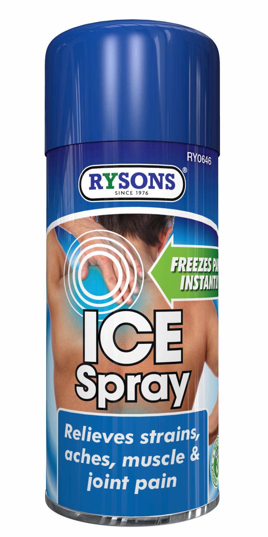 ICE SPRAY -FREEZES PAIN INSTANTLY 150 ML